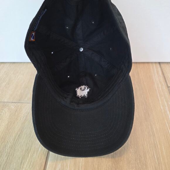 Newhattan Black Ghost Embroidered Dad Hat Baseball Cap Adjustable One Size - Picture 2 of 3